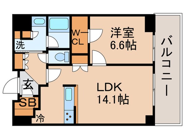 ルミレイス豊洲の物件間取画像